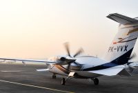 Pesawat susi air dibakar kelompok kriminal bersenjata (KKB). (Instagram.com/@susiairofficial) 