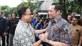 Anies Baswedan bertemu Ketua Umum Partai Demokrat Agus Harimurti Yudhoyono. (Instagram.com/@agusyudhoyono) 