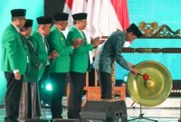 Puncak acara Hari Lahir (Harlah) Ke-50 PPP di Indonesia Convention Exhibition BSD, Tangerang, Banten. (Instagram.com@muhamad.mardiono)