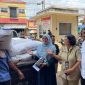 Dinperindag Kabupaten Purbalingga bekerjasama dengan Bulog melakukan Operasi Pasar Murni (OPM) Beras di Pasar Tradisional Bobotsari.  (Dok. Purbalinggakab.go.id)
