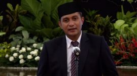 Wakil Menteri Hukum dan HAM (Wamenkumham) Edward Omar Sharif Hiariej. (Dok. Setkab.go.id) 
