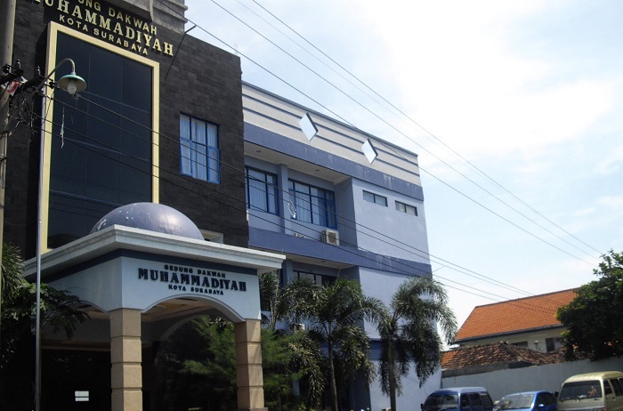 Gedung Muhammadiyah Surabaya. (Facebook.com/@Pimpinan Daerah Muhammadiyah Kota Surabaya) 
