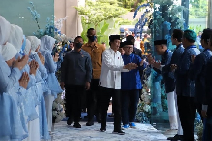 Acara silaturahmi Ramadhan yang digelar oleh PAN. (Instagram.com/@airlanggahartarto_official)

