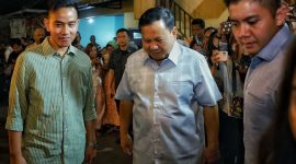 Ketua Umum Prabowo Subianto bersama Wali Kota Surakarta Gibran Rakabuming. (Dok. Tim Media Prabowo Subianto)