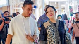 Puan Maharani dan Gibran Rakabuming Raka di Mal Solo Paragon, Jawa Tengah, Sabtu malam, 27 Mei 2023. (Instagram.com/@puanmaharani)