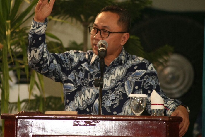 Menteri Perdagangan sekaligus Ketua Umum PAN Zulkifli Hasan. (Dok. Mpr.go.id) 
