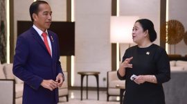 Presiden Jokowi dan Ketua DPR Puan Maharani. (Dok. Presidenri.go.id) 
