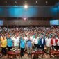 Ketua Umum Partai Gerindra Prabowo Subianto di acara di acara deklarasi Partai Gelora di Djakarta Teater, Jakarta. (Instagram.com/@prabowo) 