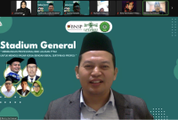 Kegiatan SG ini dihadiri oleh para pimpinan dan mahasiswa/i Perguruan Tinggi NU (PTNU) se-Indonesia yang dilaksanakan melalui media Zoom Meeting, (28/12/2023).