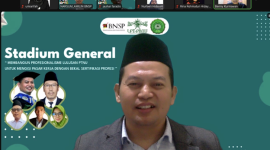 Kegiatan SG ini dihadiri oleh para pimpinan dan mahasiswa/i Perguruan Tinggi NU (PTNU) se-Indonesia yang dilaksanakan melalui media Zoom Meeting, (28/12/2023).
