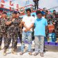 Kementerian Kelautan dan Perikanan (KKP) menangkap kapal Indonesia membantu Kapal Ikan Asing (KIA) yang melakukan aksi penangkapan ikan ilegal. (Dok. Kkp.go.id)