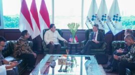 Pertemuan bilateral antara Wakil Menteri Komunikasi dan Digital Angga Raka Prabowo dengan Duta Besar Steve Lang. (Dok. Komdigi.go.id)