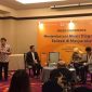 Ketua Kelompok Kerja Epilepsi dan EEG, Perdosni Pusat, Dr. dr. Aris Catur Buntoro, Sp.N., Subsp.NNET (K) saat menjelaskan tantangan diagnostik epilepsi di Indonesia pada sebuah diskusi publik di Jakarta, Jumat, 18 Juli  2025. 