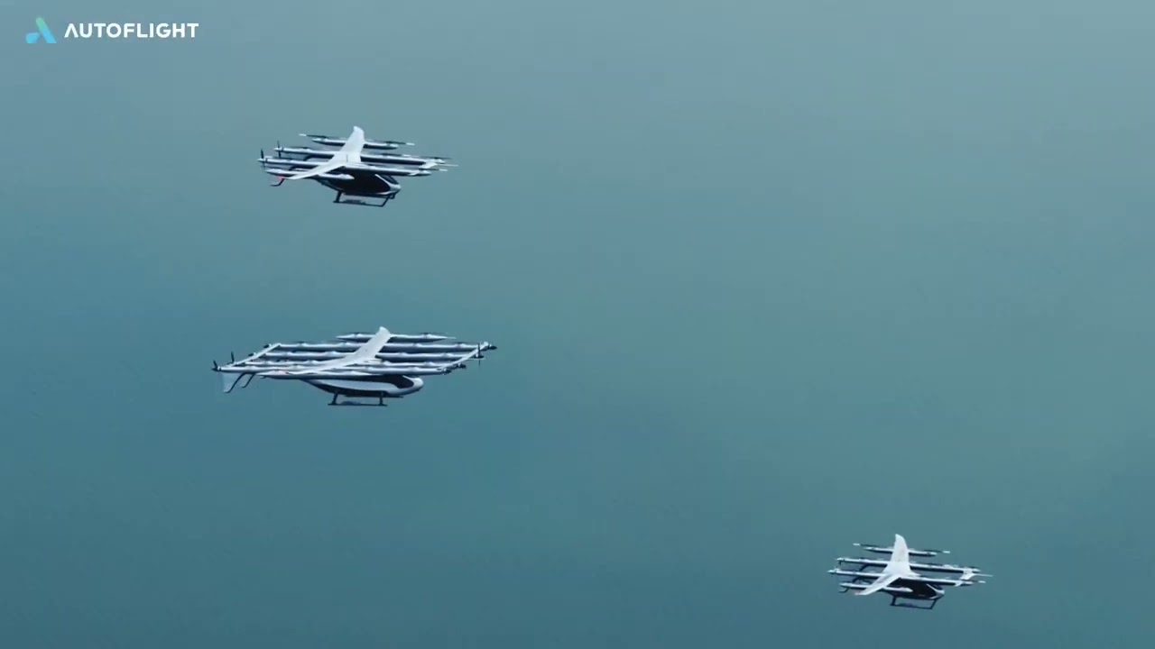 AutoFlight Rampungkan Uji Terbang dengan Formasi Tiga Pesawat Berbeda, V5000 Matrix Resmi Masuki Tahap Sertifikasi Kelaikudaraan