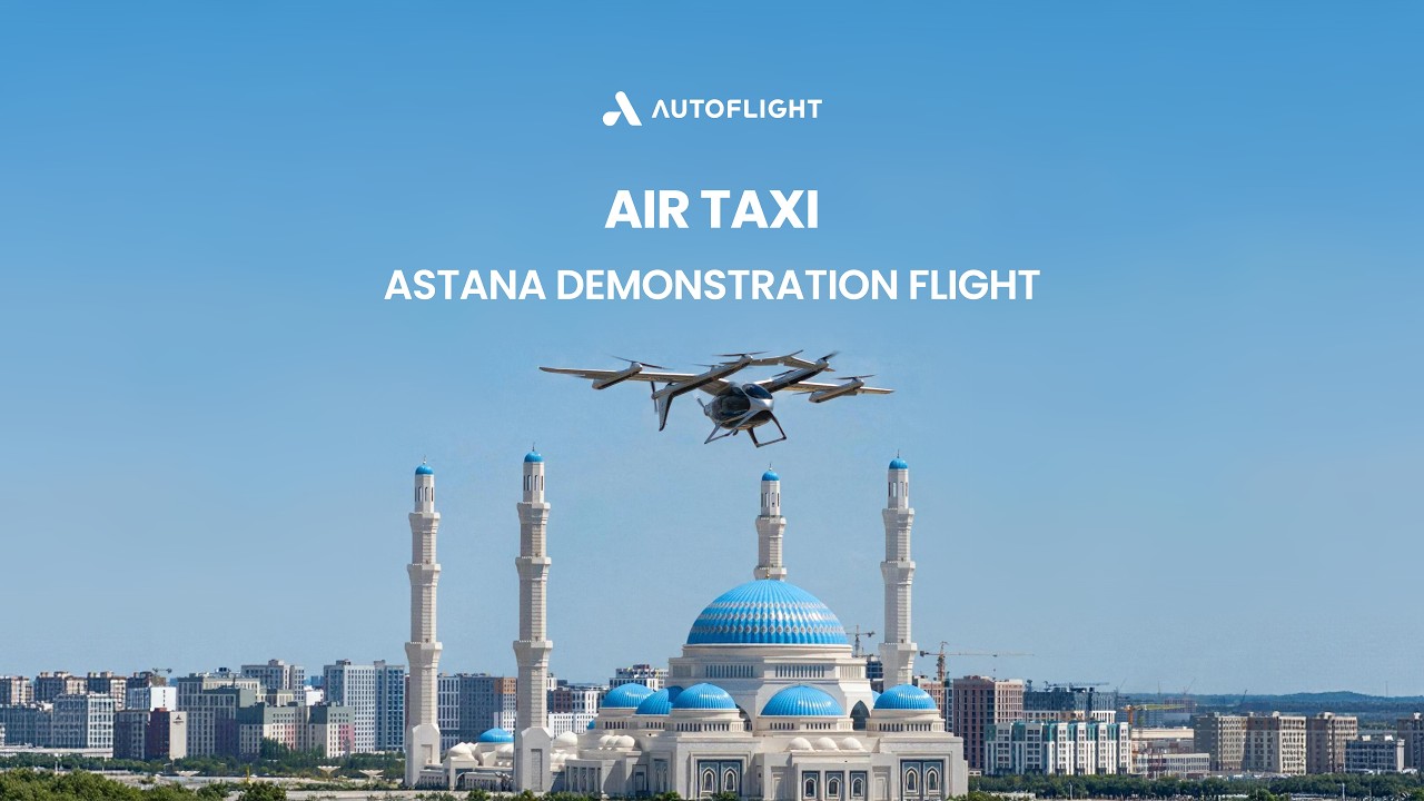 AutoFlight Tampilkan Teknologi Mobilitas Udara Masa Depan di Games of the Future 2026 Kazakhstan